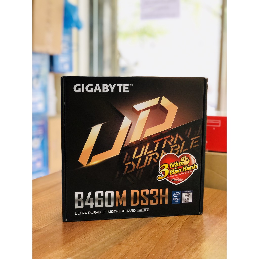 Bo mạch chủ Gigabyte B460M DS3H
