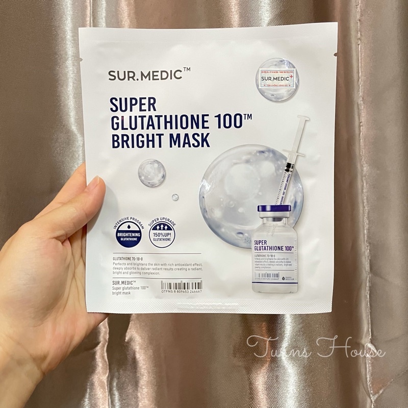 Mặt Nạ Trắng Da Sur.Medic Bright Glutathione Mask