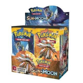 Bộ 36 túi thẻ bài Pokemon TCG Sun Moon tiếng anh độc đáo