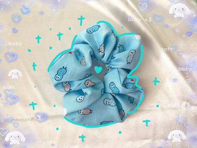 🥜SCRUNCHIES BUỘC TÓC CỦ LẠC 🥜