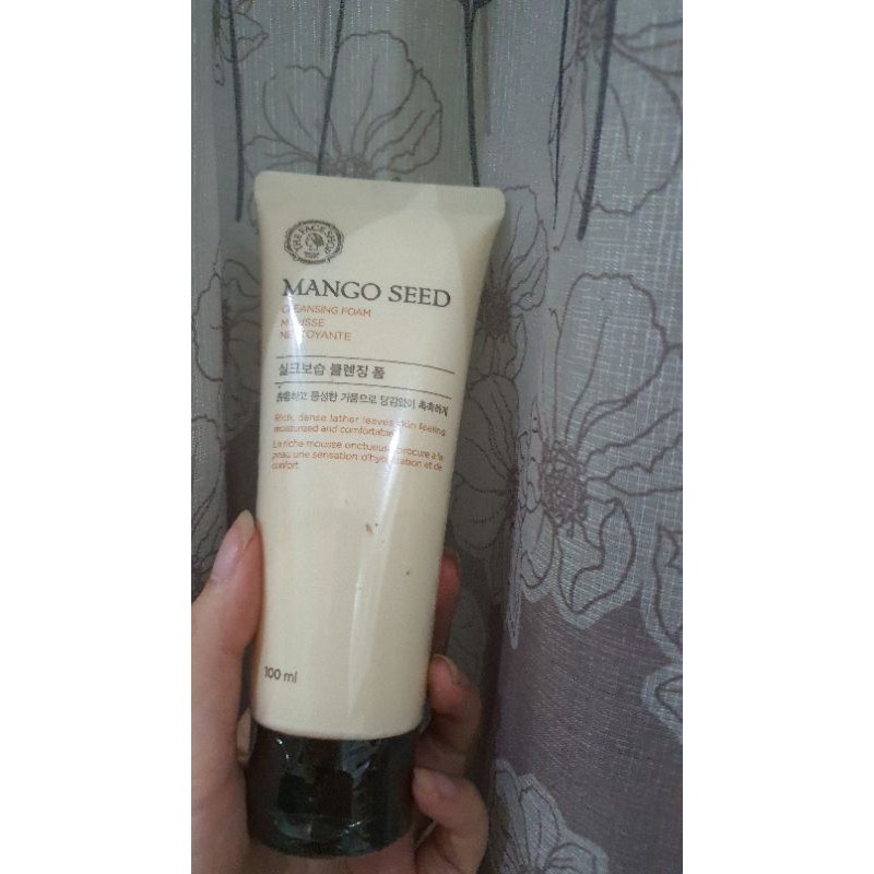 Sữa rữa mặt mango seed bổ sung ẩm của the face