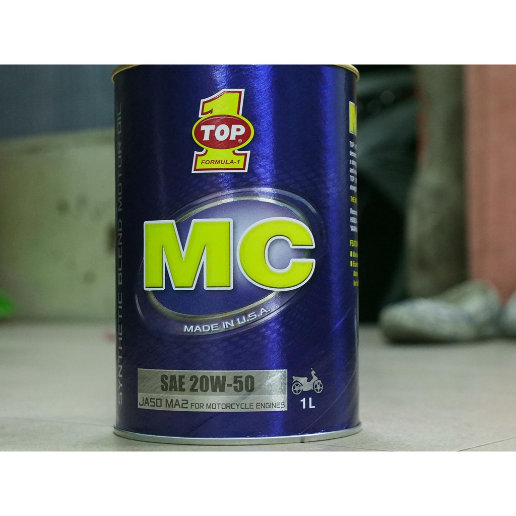 NHỚT TOP1 MC/ TOP 1 MC 20W50 800ml