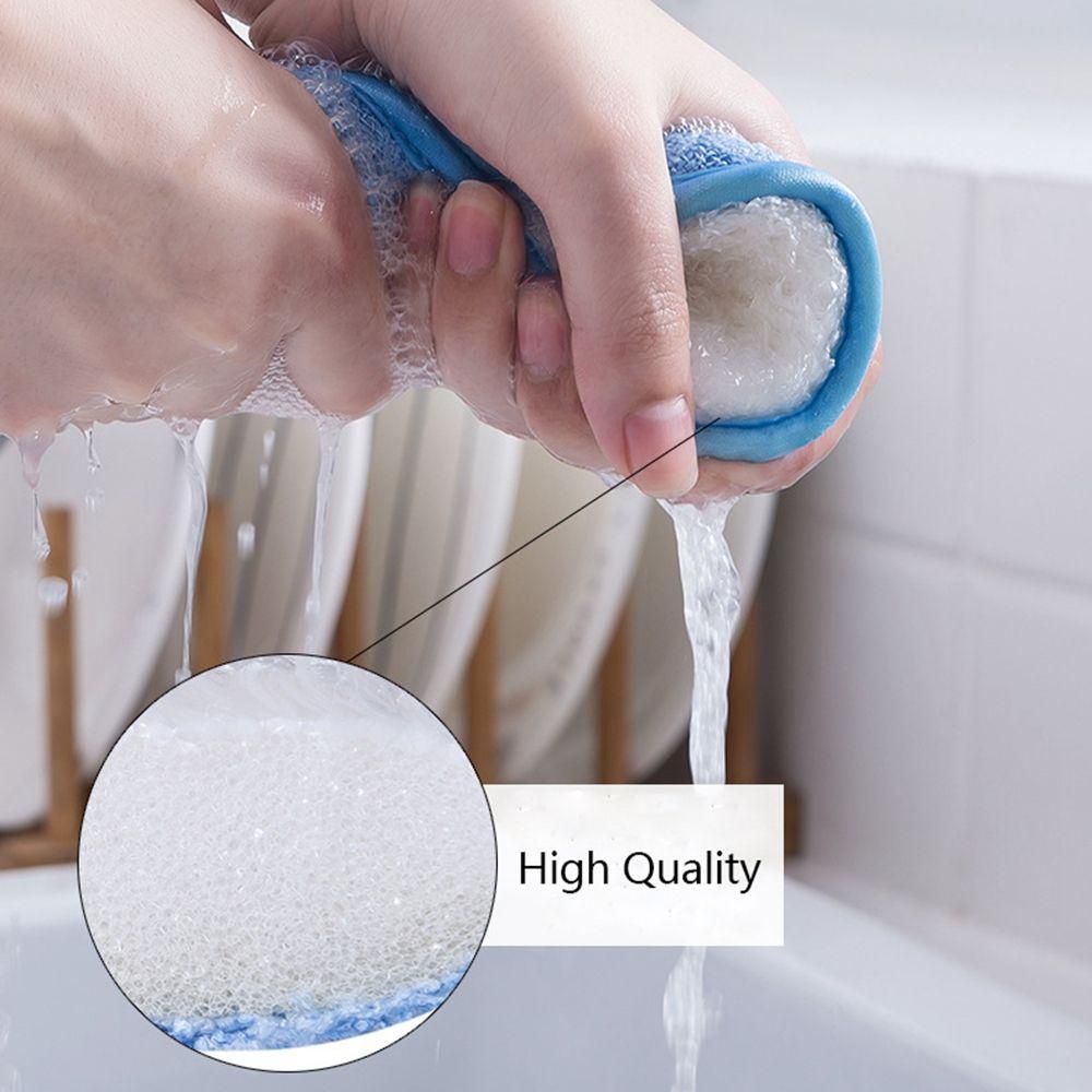 Miếng Bọt Biển Hai Mặt Dùng Để Chà Nồi Chảo Có Thể Tái Sử Dụng