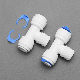 Bộ 02 tê cân nối nhanh ren 17 ra dây 10
