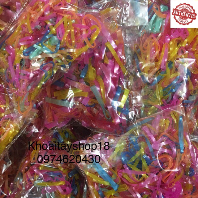 Túi 50g Chun Buộc Tóc Cho Bé