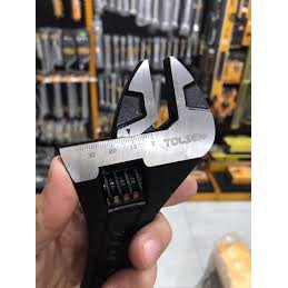 Mỏ lết công nghệp đa năng cán nhựa đen thép crv tolsen 15308/ 15309/ 15310