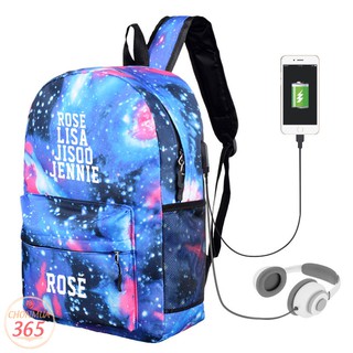 Balo galaxy Blackpink 3D xanh dương siêu đẹp balo thời trang giá tốt Chonmua365 BLV30