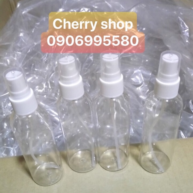 Chai nhựa PET vòi xịt phun sương 100ml ,sẵn hàng | BigBuy360 - bigbuy360.vn