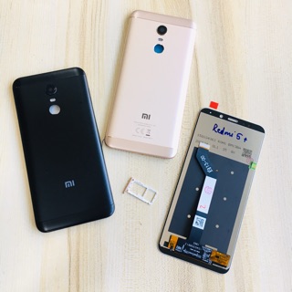Combo Bộ Vỏ Sườn + Màn Hình Xiaomi Redmi 5 Plus Zin Hàng Cao Cấp (Tặng khay Sim)