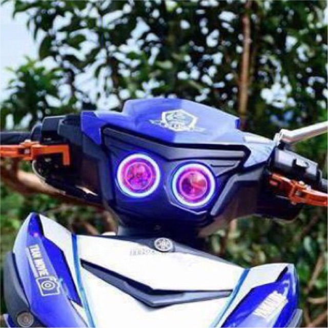 Đèn pha mắt cú mèo cho ex 150