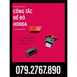Nút công tắc đề đỏ Honda