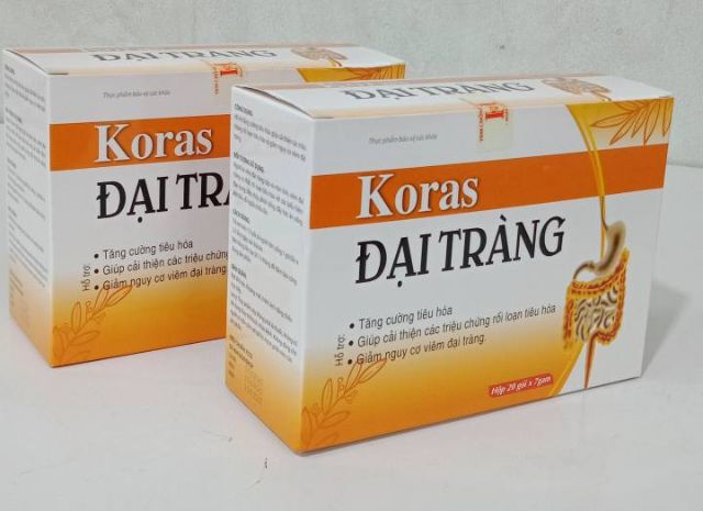 Koras Đại Tràng hỗ trợ cho người viêm đại tràng, ổn định tiêu hóa