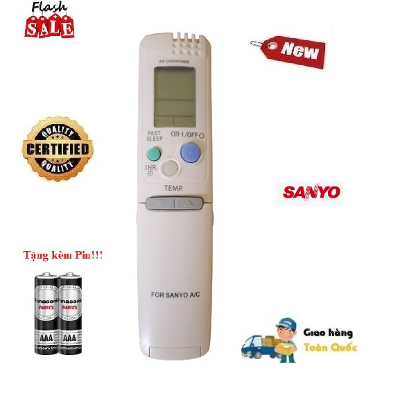 Điều khiển điều hòa Sanyo- Hàng tốt các dòng Sanyo SAP-KC 9000BTU 12000BTU 18000BTU 1 chiều 2 chiều Inverter