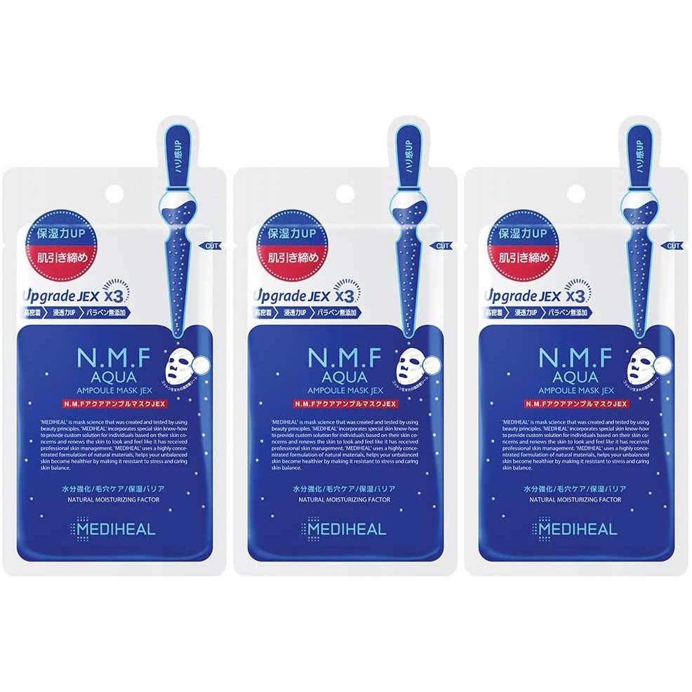 Mặt nạ Mediheal N.M.F AQUA Nội Địa Nhật Dân Nhật sử dụng