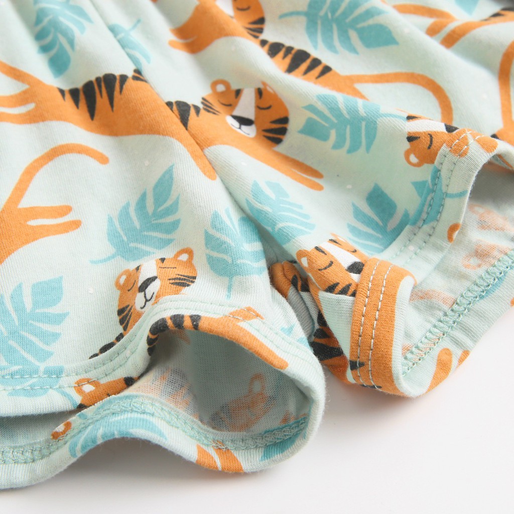 SanlutozBông Mùa hè Em bé Bộ quần áo  Áo + Quần short 2 cái Phim hoạt hình