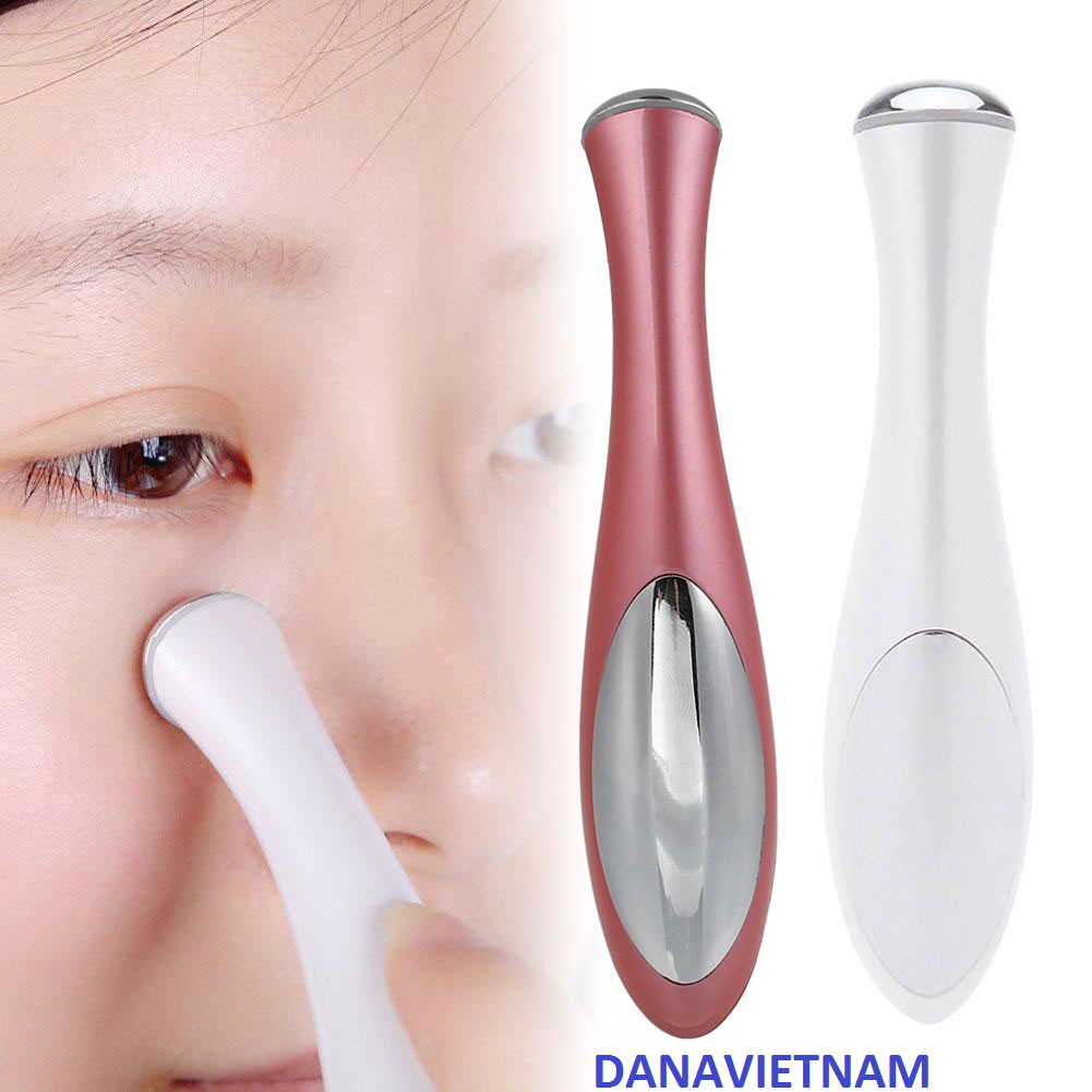 Máy Massage đánh tan quầng thâm mắt (Eye lontophesis Instrument) Hồng TẶNG GIÁ ĐỠ ĐIỆN THOẠI