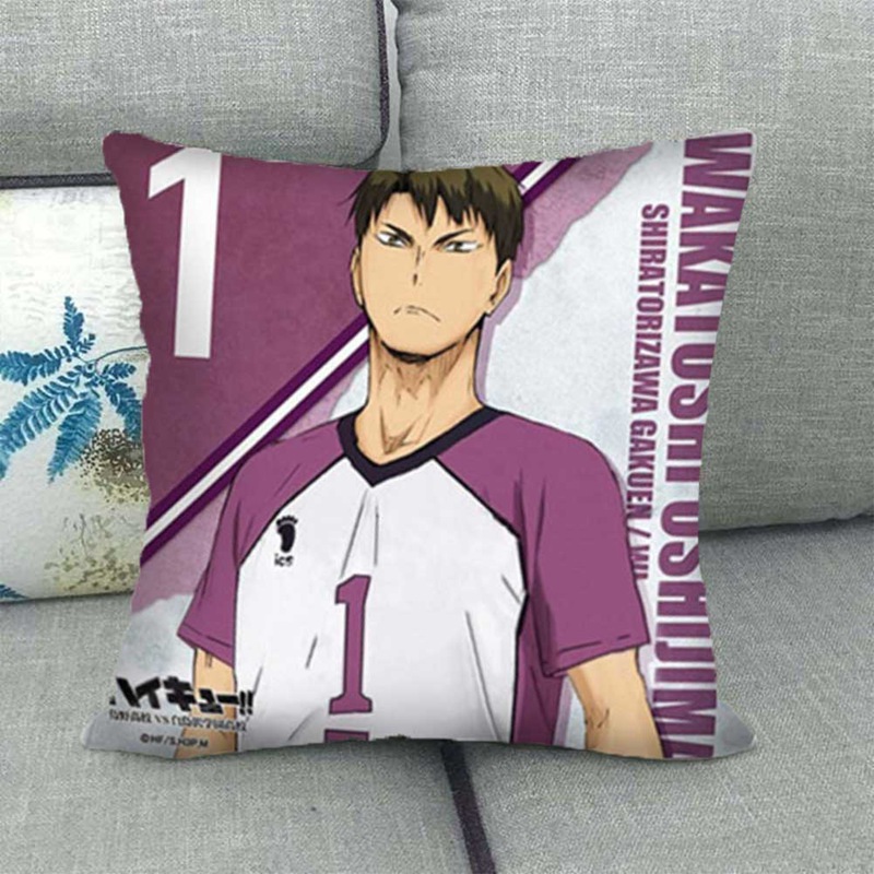 Vỏ Gối Hai Mặt In Hình Haikyuu 45cm Pw2150