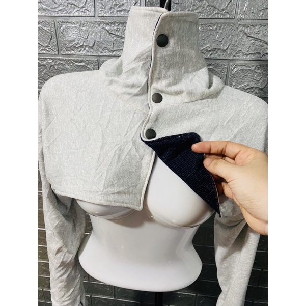 Áo khoác ủ kem 2 lớp 65kg quay đầu