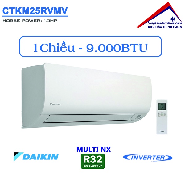 Dàn lạnh multi Daikin Inverter 1.0 HP CTKM25RVMV
