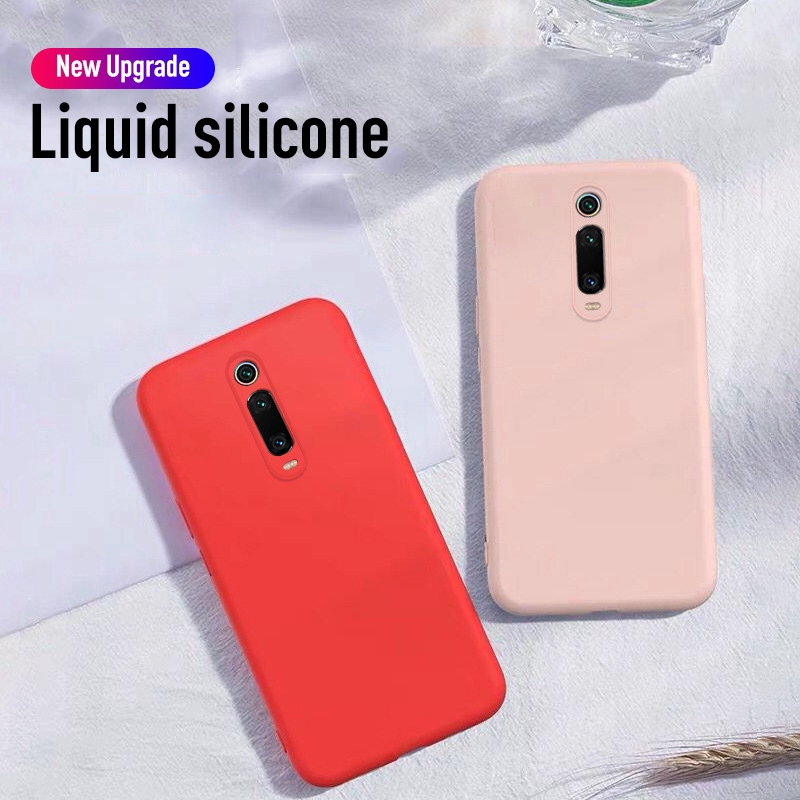 Ốp lưng silicon màu trơn chống bám dấu vân tay cho Xiaomi RedMi k20/Pro/MI 9T | BigBuy360 - bigbuy360.vn
