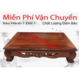 Bàn osin trúc Cao 10cm- Bàn trà nhật - Bàn cơm Gỗ Hương