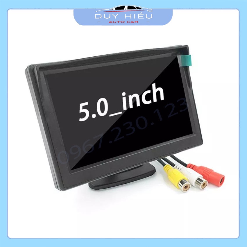Màn hình LCD HD 5 inch cho camera lùi đỗ xe hơi gắp tablo