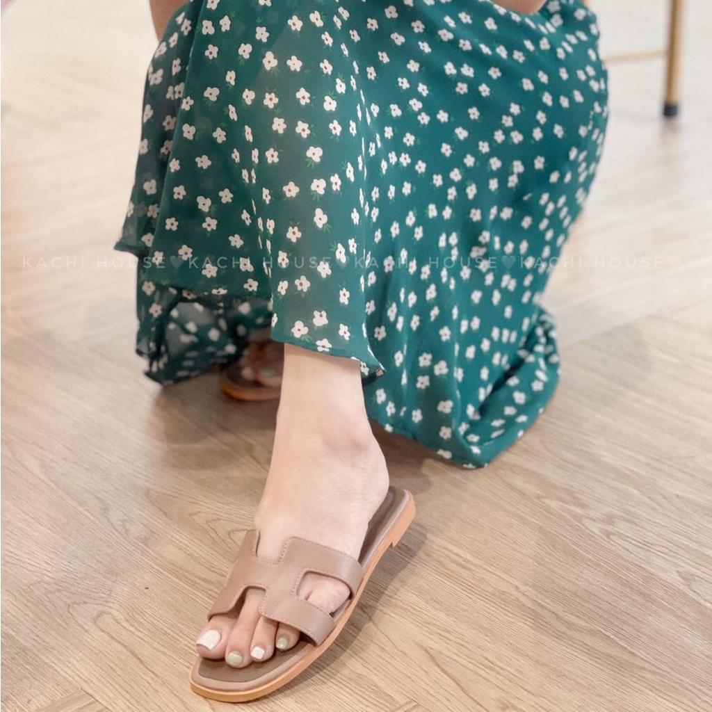 Dép Kachi bệt chữ H 506 - Kachi House