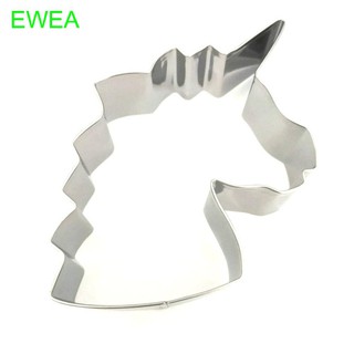 Stainless Steel Decorating Baking Biscuit Unicorn Head Cookie Cutter