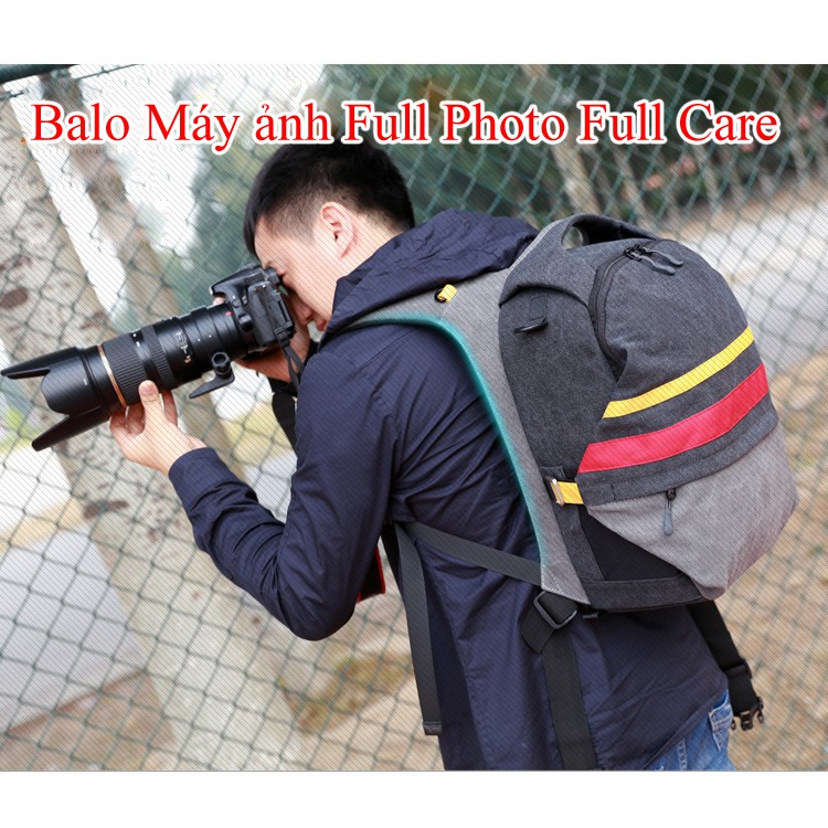 [Freeship toàn quốc từ 50k] Balo máy ảnh Full photo FullCare chống trộm