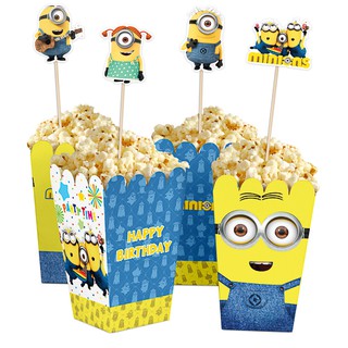 HỘP ĐỰNG BẮP SINH NHẬT- BỘ 6 CHIẾC (Nhiều chủ đề)