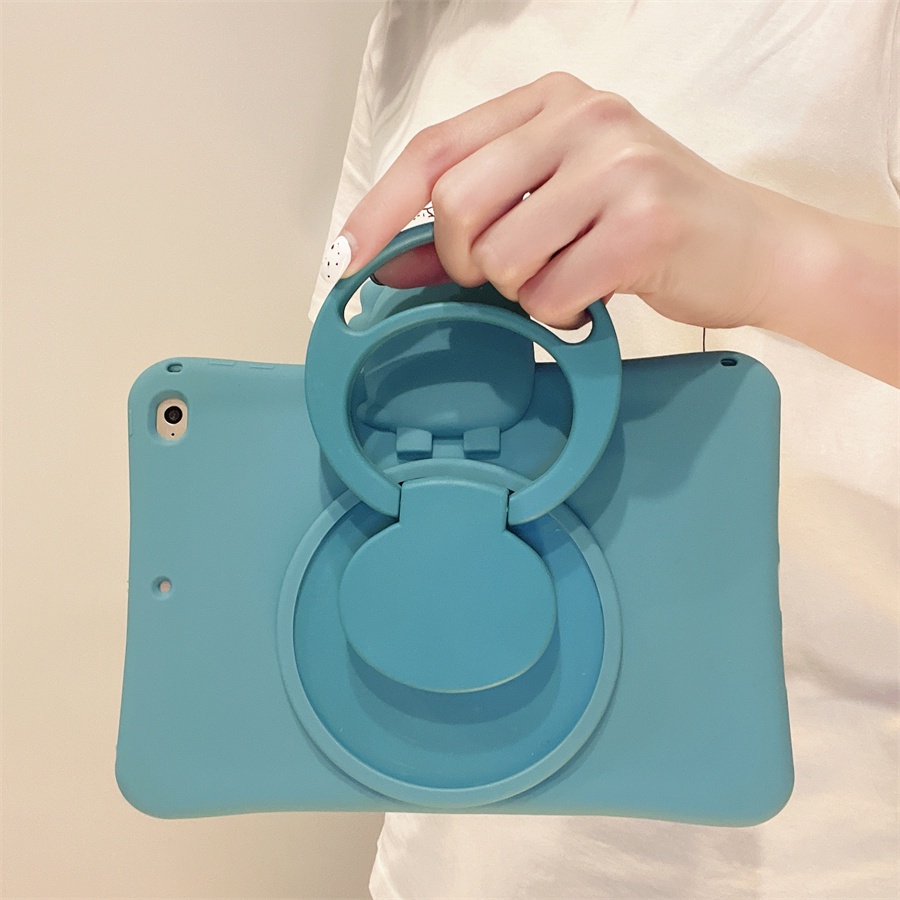 Ốp Máy Tính Bảng Silicon Mềm Có Giá Đỡ Xoay 360 Độ Kèm Dây Đeo Dành Cho Xiaomi Mi Pad 5 5Pro 5 Pro 5G 11inch 2021