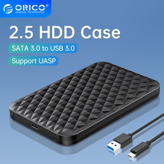 Bộ hộp đựng ổ cứng ORICO 2520C3 2.5 inch SATA 3.0 đến cổng USB 3.0 5 Gbps 4TB HDD SSD hỗ trợ UASP HD màu đen / trắng