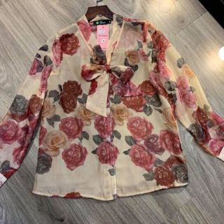 Bán sỉ áo tơ hoa hồng