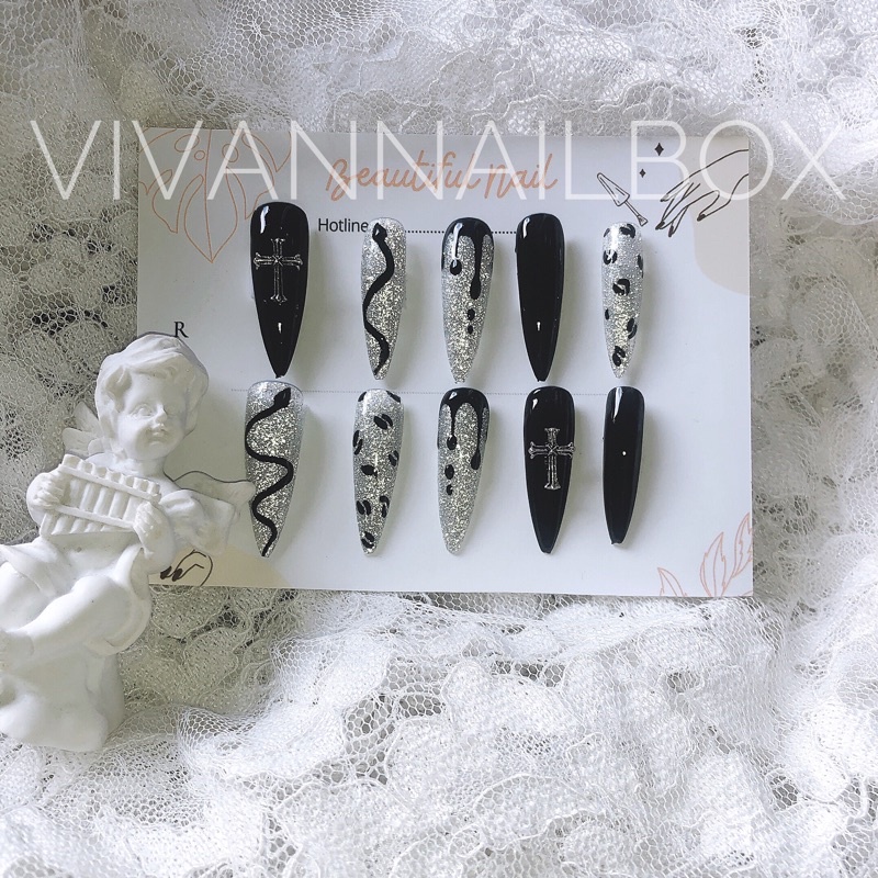 Nail box thiết kế theo form móng