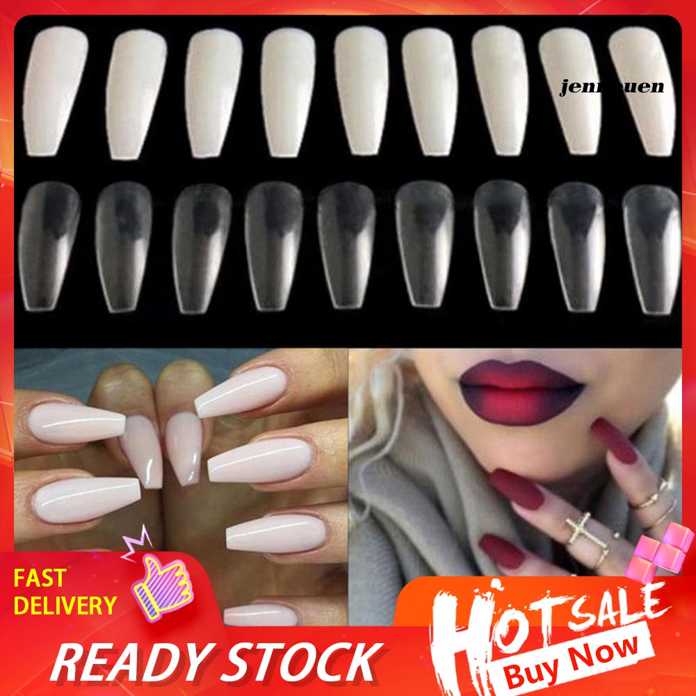 [Hàng mới về] Bộ Móng Tay Giả Trang Trí Nghệ Thuật Sử Dụng Tiện Lợi