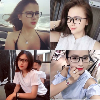 Gọng dẻo mắt vuông