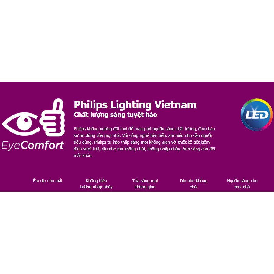 Đèn led ốp nổi Philips 18W DN027C