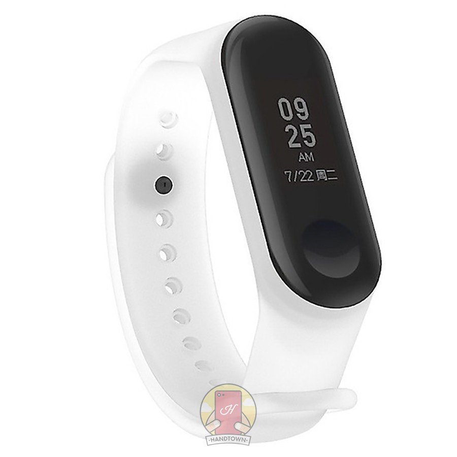 Combo Dây Silicone đeo màu thay thế Xiaomi Mi Band Miband 3/4 đủ màu Kèm 2 chiếc dán PPF Mặt Trước