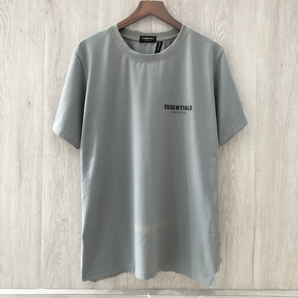 Áo thun nam nữ tay lỡ ESSENTIALS in ngực , Áo phông cộc tay basic unisex, Zing store | BigBuy360 - bigbuy360.vn