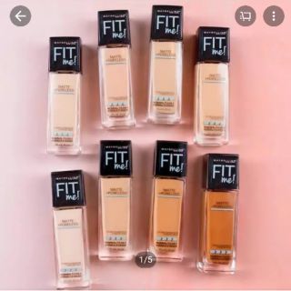 Kem nền fit me maybelline matte & poreless foundation