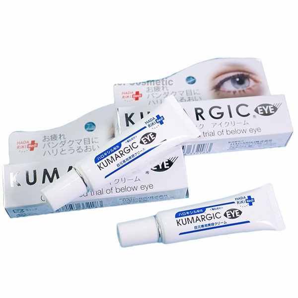 Kem ngừa thâm quầng mắt, bọng mắt Kumargic Eyes Nhật Bản- 20ml