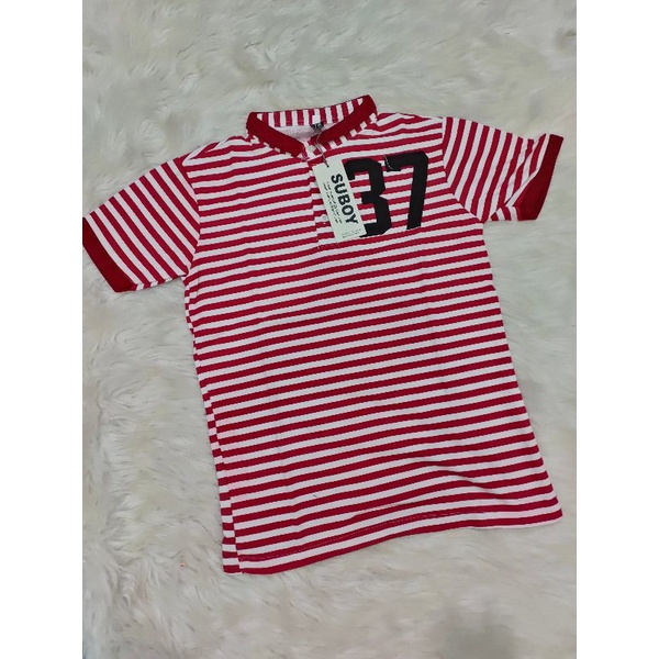 Áo tay ngắn có cổ thun cá sấu dành cho nam sale