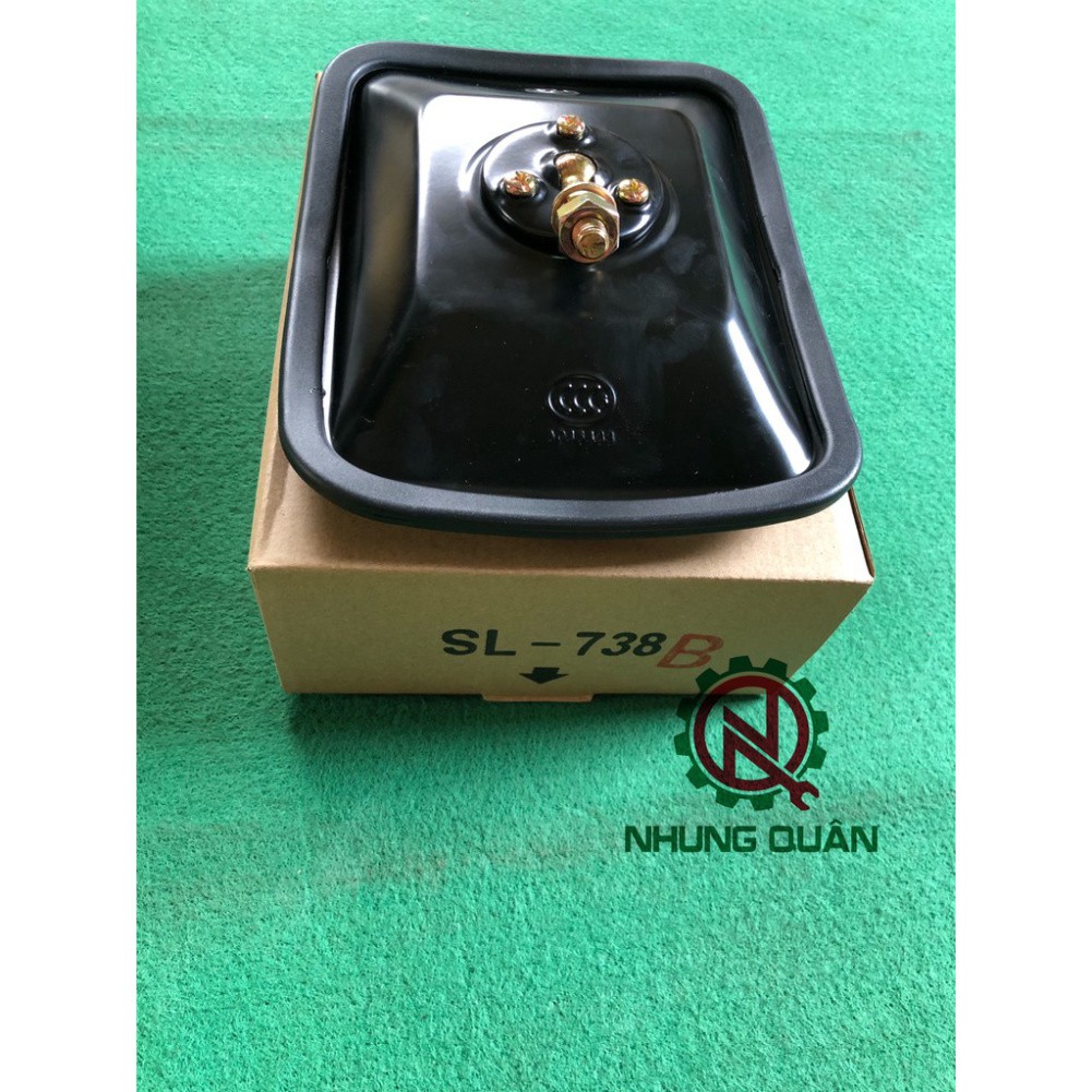 Gương SL738B và sl748B lắp cho em hoa mai . chiến thắng . chế vào xe công nông chính hãng