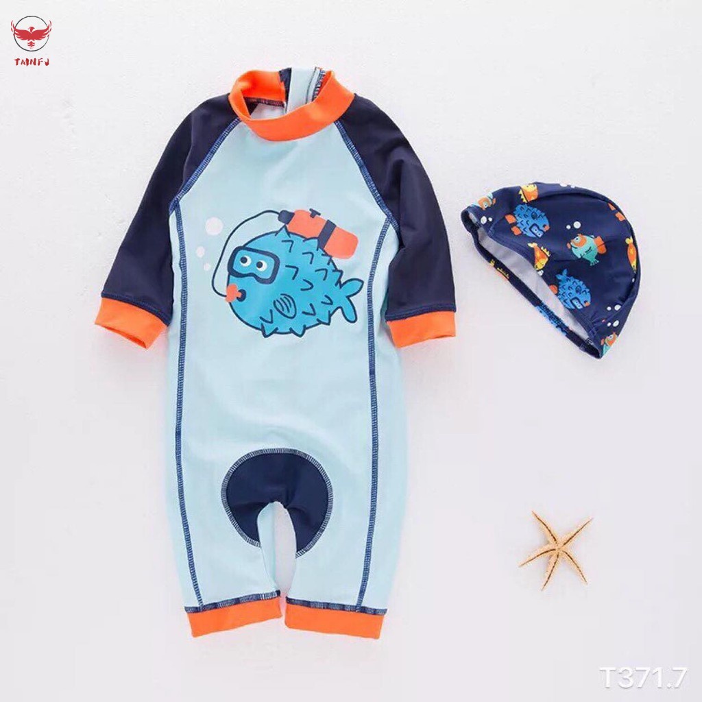 Đồ Bơi Một Mảnh Đan Len Cho Bé Trai (Nhiều Mẫu Mã)