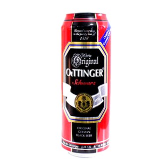 BIA ĐEN OETTINGER SCHWARZ 4,9% 500ML