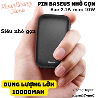 Pin sạc dự phòng Baseus Mini 10000mAh nhỏ gọn
