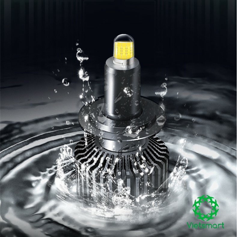 Đèn pha Led ô tô 360 độ Unilight F3 8 mặt 24 hạt LED hiệu suất cao 70W cao cấp dành cho xe máy ô tô
