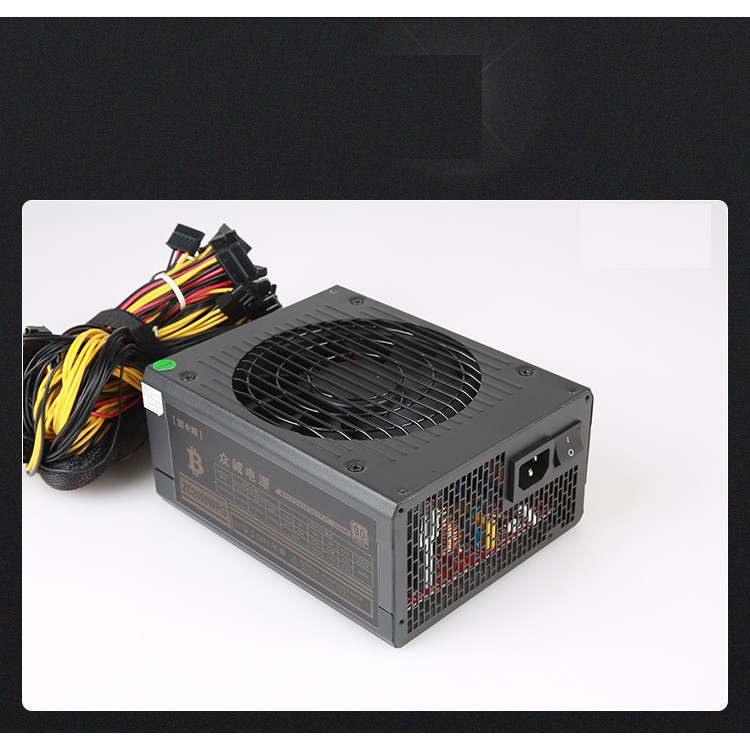 Nguồn máy tính BTC  2000W 90 Plus