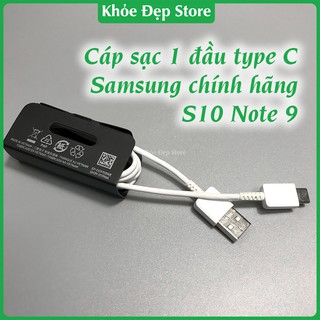 Cáp sạc nhanh samsung chính hãng type c usb zin máy galaxy s10 note 9 a5 a7