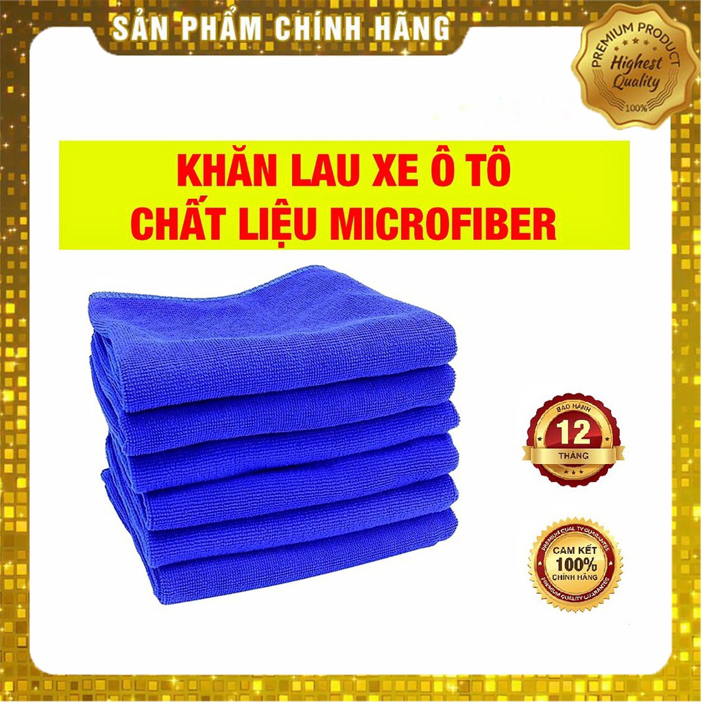 Khăn Microfiber Mềm Mịn Chuyên Dụng Lau Xe